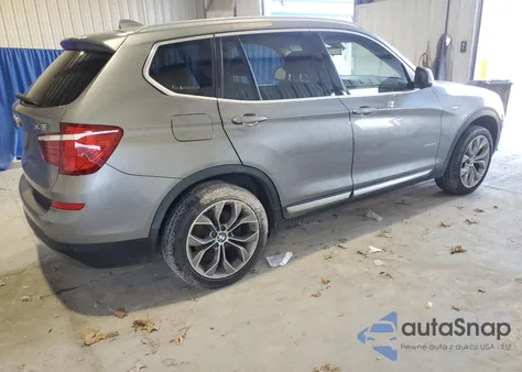 2015 BMW X3 xDrive28I from USA, damaged, VIN 5UXWX9C58F0D44803